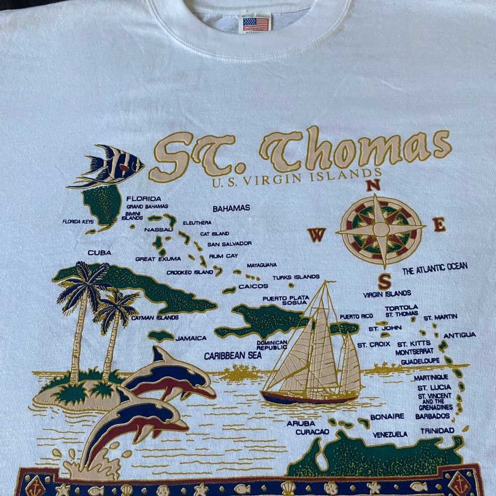 Vintage St Thomas Islands t-shirt - image 2