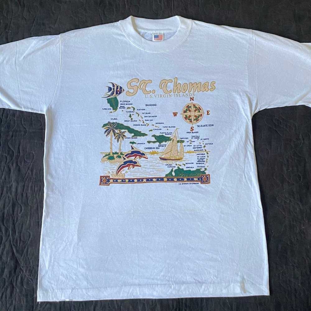Vintage St Thomas Islands t-shirt - image 3