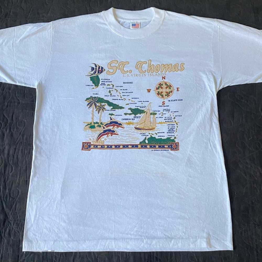 Vintage St Thomas Islands t-shirt - image 4