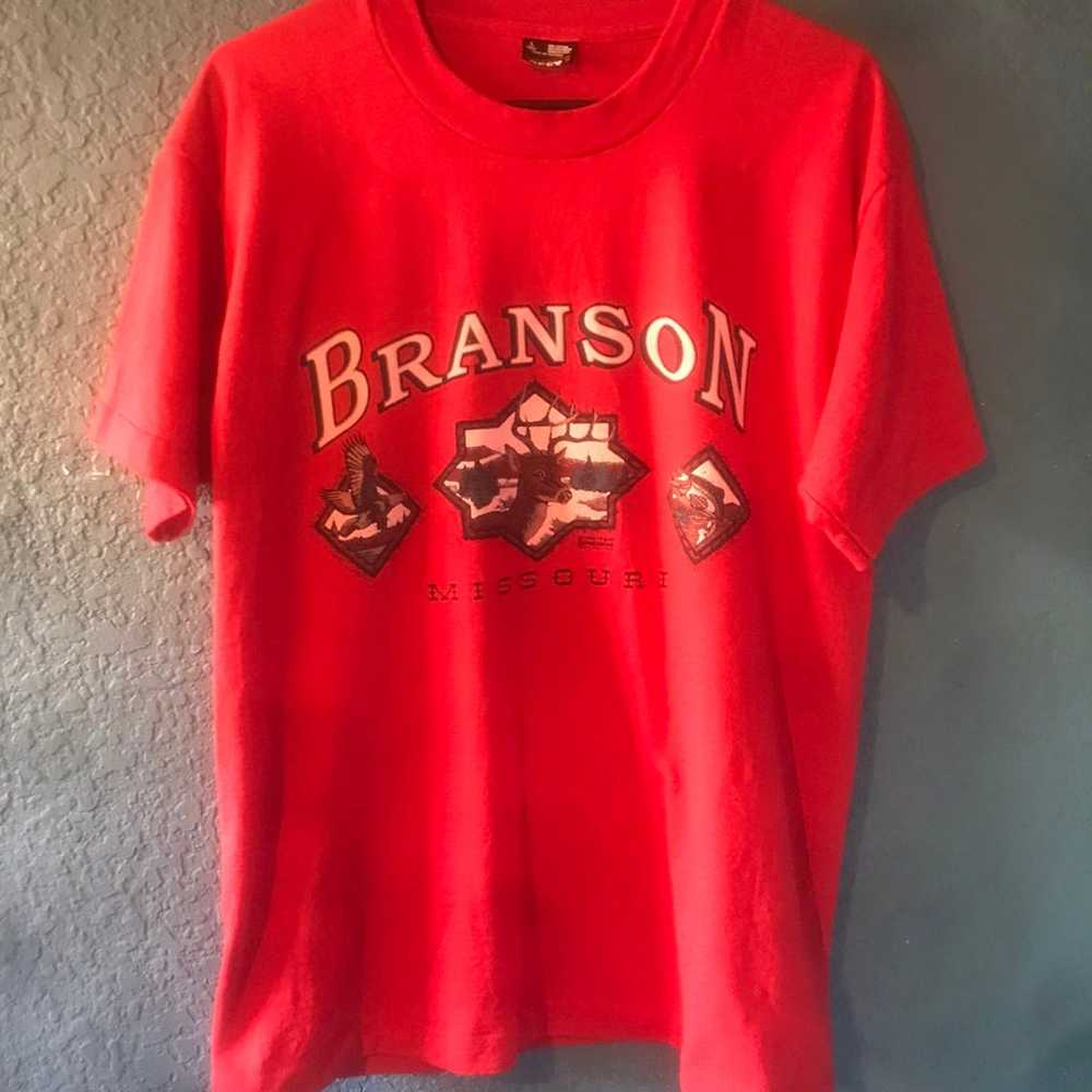 VTG 1995 Branson Missouri 50/50 T-shirt - image 2