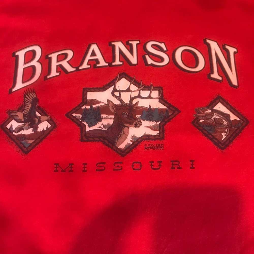 VTG 1995 Branson Missouri 50/50 T-shirt - image 4