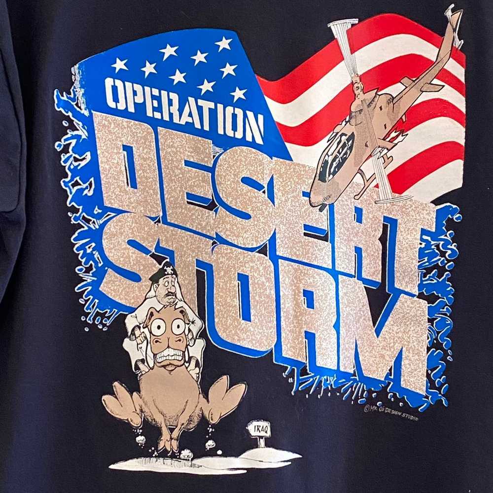 Operation Desert Storm 90s Single Stitch T-Shirt … - image 1