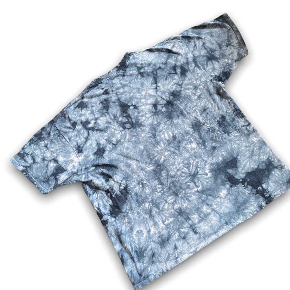 Dark Blue Tye Dye The Beatles Crewneck T Shirt - image 4