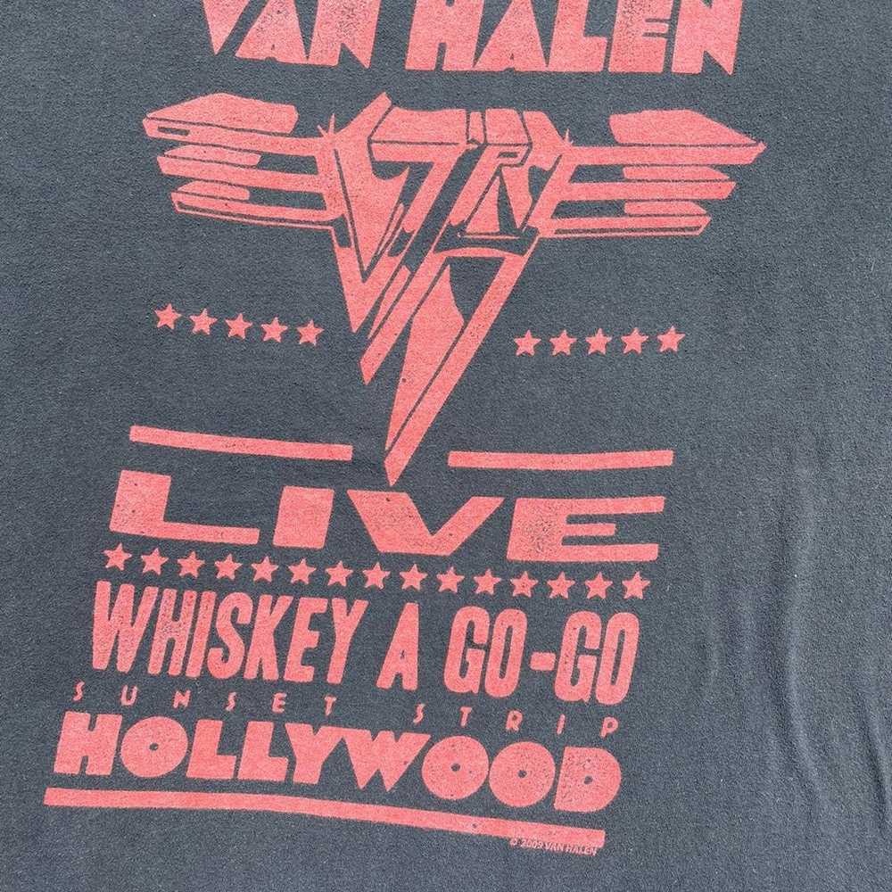 Van Halen 2009 Tee T-Shirt - image 3