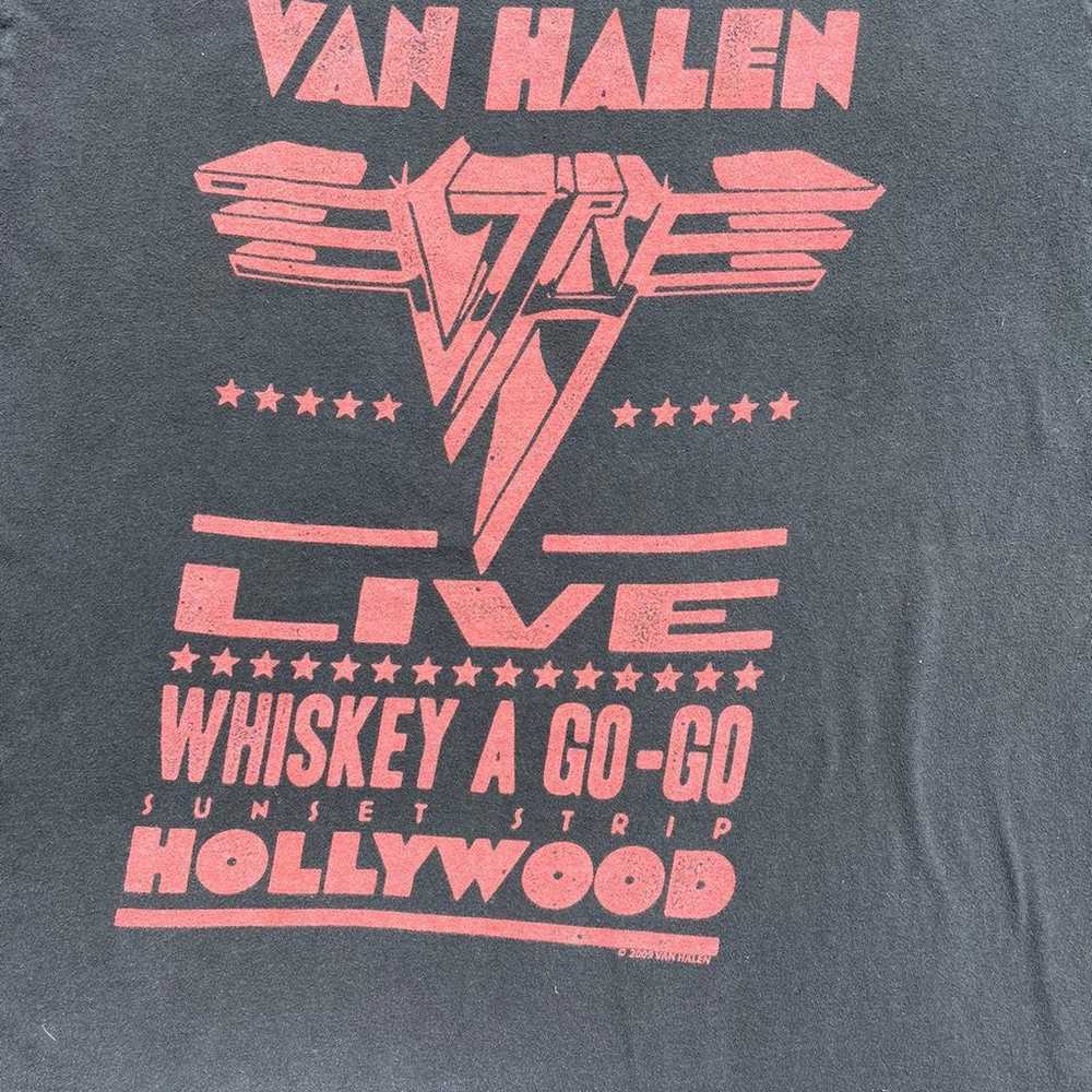 Van Halen 2009 Tee T-Shirt - image 4