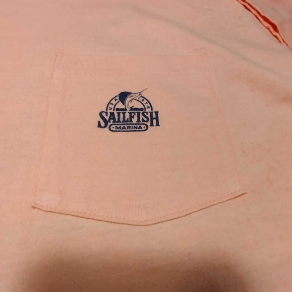 Vintage sailfish marina t shirt - image 3