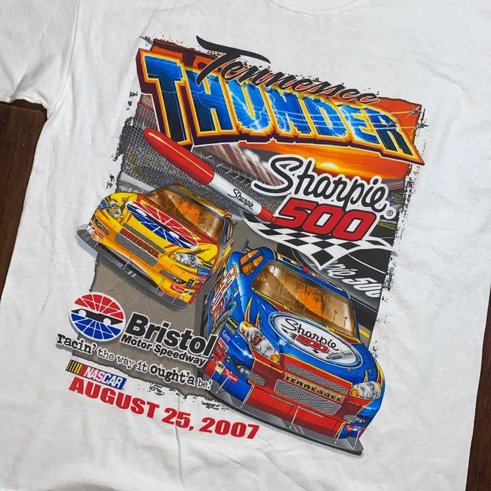 Vintage 2007 Sharpie 500 Racing T-Shirt - image 2