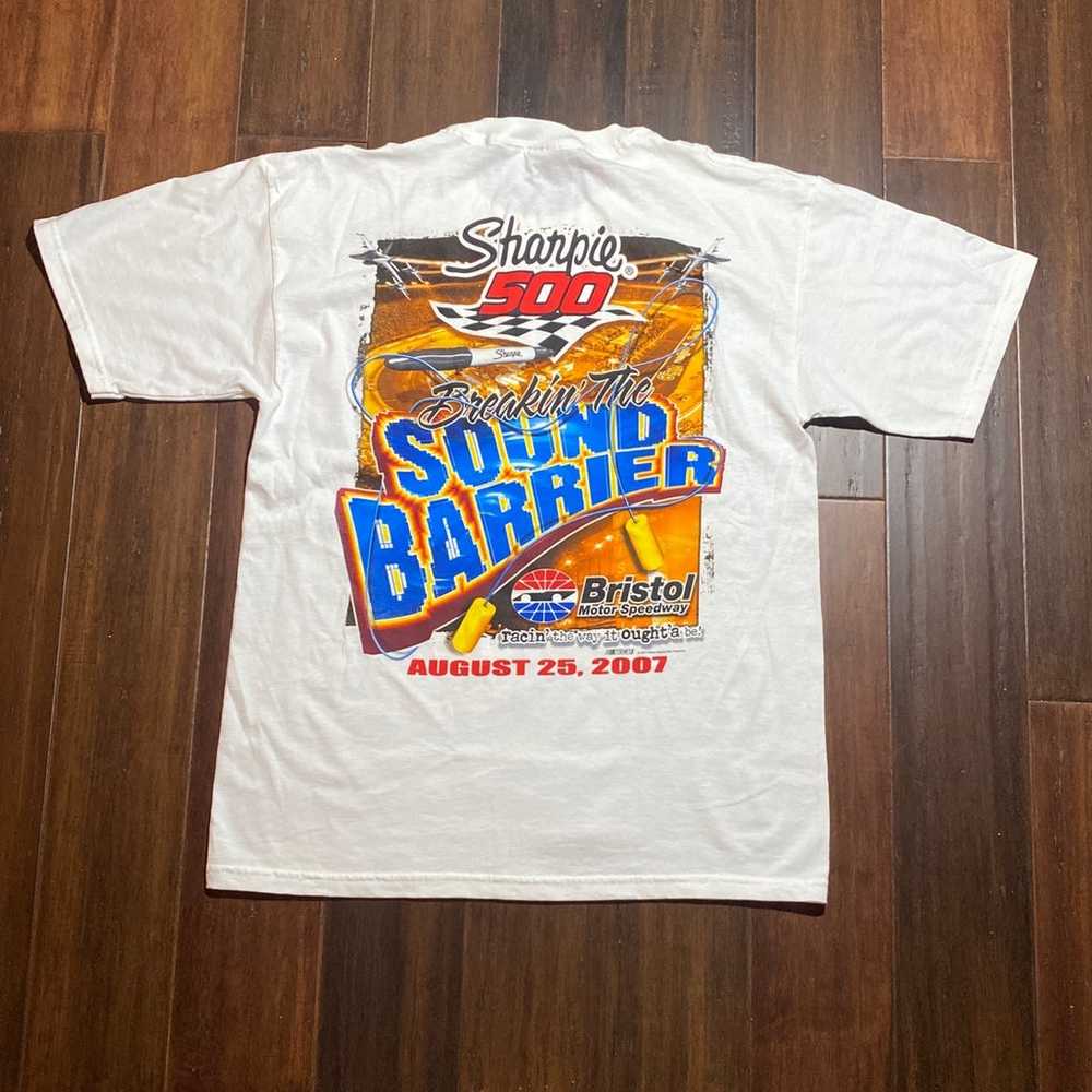 Vintage 2007 Sharpie 500 Racing T-Shirt - image 4