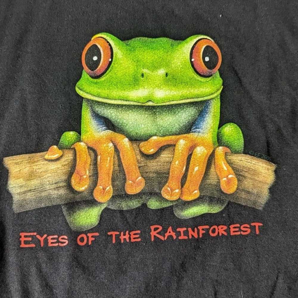 Two (2) Vintage Alore Tree Frog Shirts - Made in … - image 2