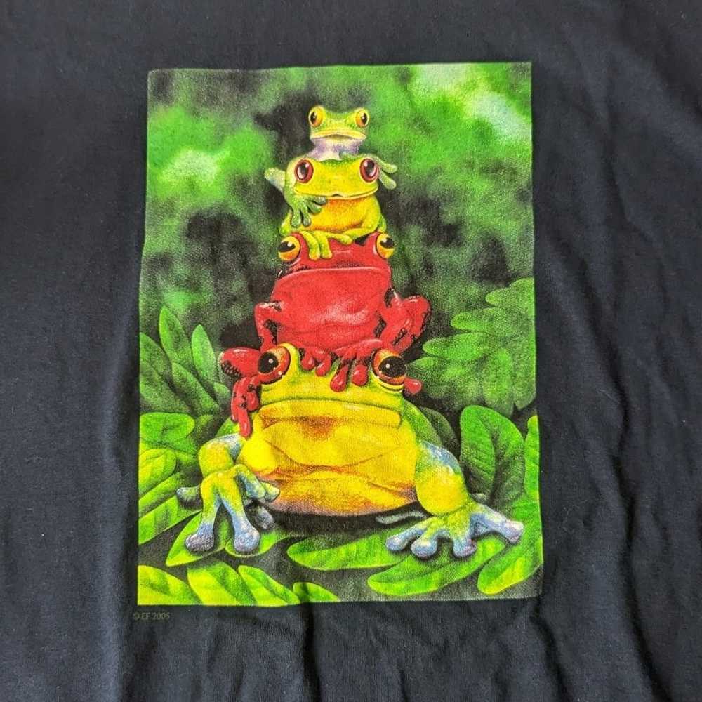 Two (2) Vintage Alore Tree Frog Shirts - Made in … - image 6