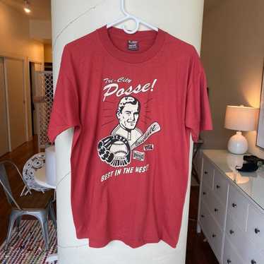 Vintage Tri-city Posse T Shirt Baseball - image 1