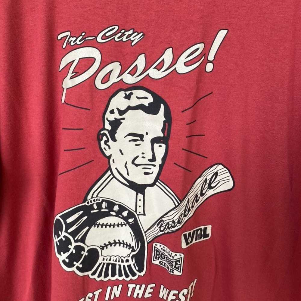 Vintage Tri-city Posse T Shirt Baseball - image 2