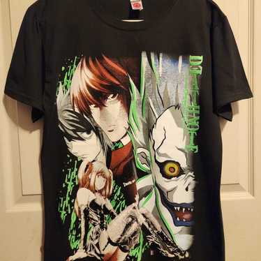 Death Note Mall Goth Misa Patches T-Shirt XL Black