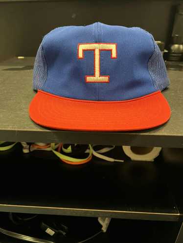 MLB × Vintage Vintage MLB Texas Rangers Hat - image 1