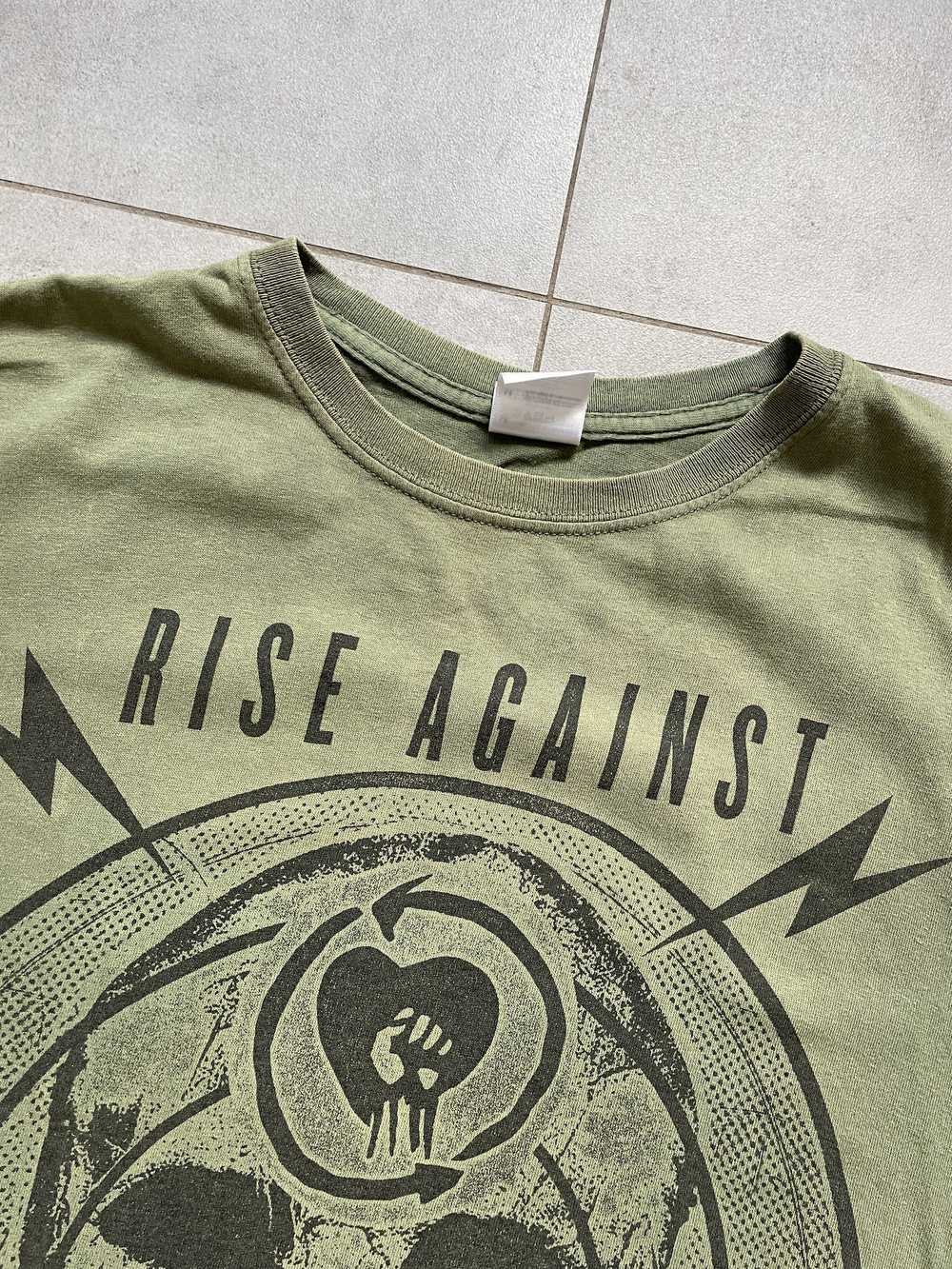 Band Tees × Rock Tees × Vintage Y2K RISE AGAINST … - image 2