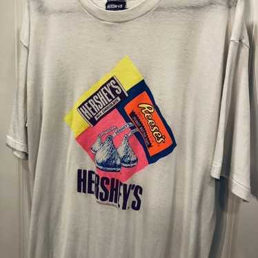 Vintage Hersheys Chocolate Candy T shirt 80s 90s