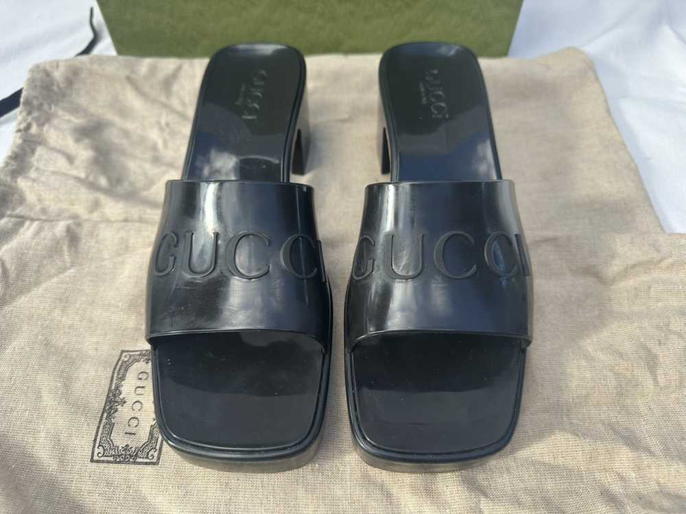 Gucci Gucci Women’s Rubber Slide Sandal - image 3
