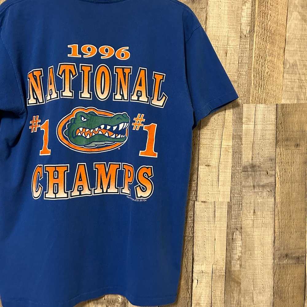 Vintage Florida Gators 1996 National Champions Ts… - image 11