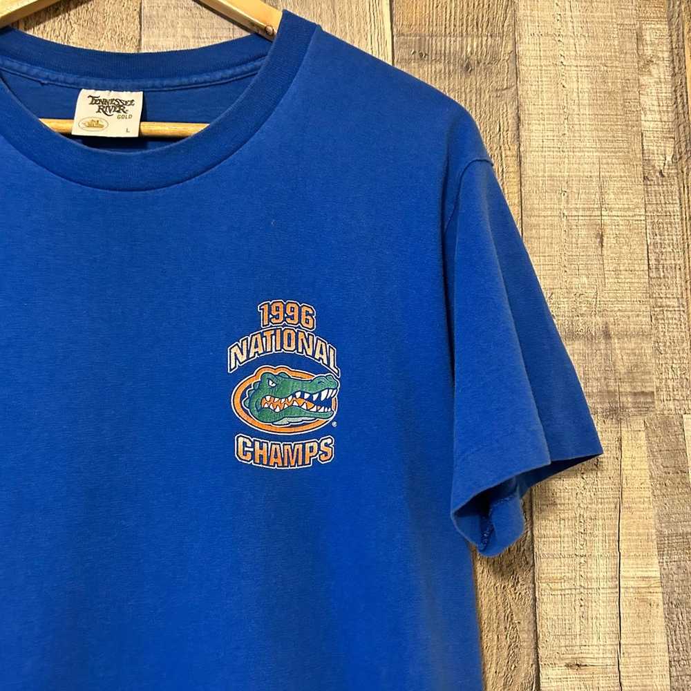 Vintage Florida Gators 1996 National Champions Ts… - image 3