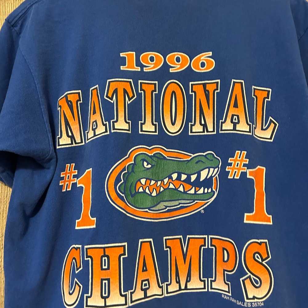 Vintage Florida Gators 1996 National Champions Ts… - image 8