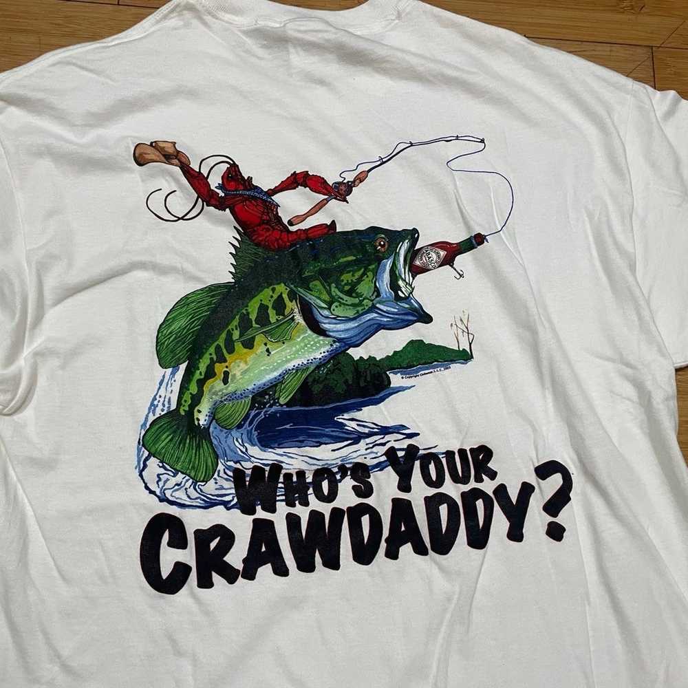 Vintage 2003 Tabasco “Who’s Your Crawdaddy?” T-Sh… - image 1