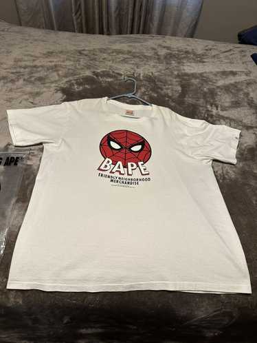 Rare authentic Bape X marvel good XL