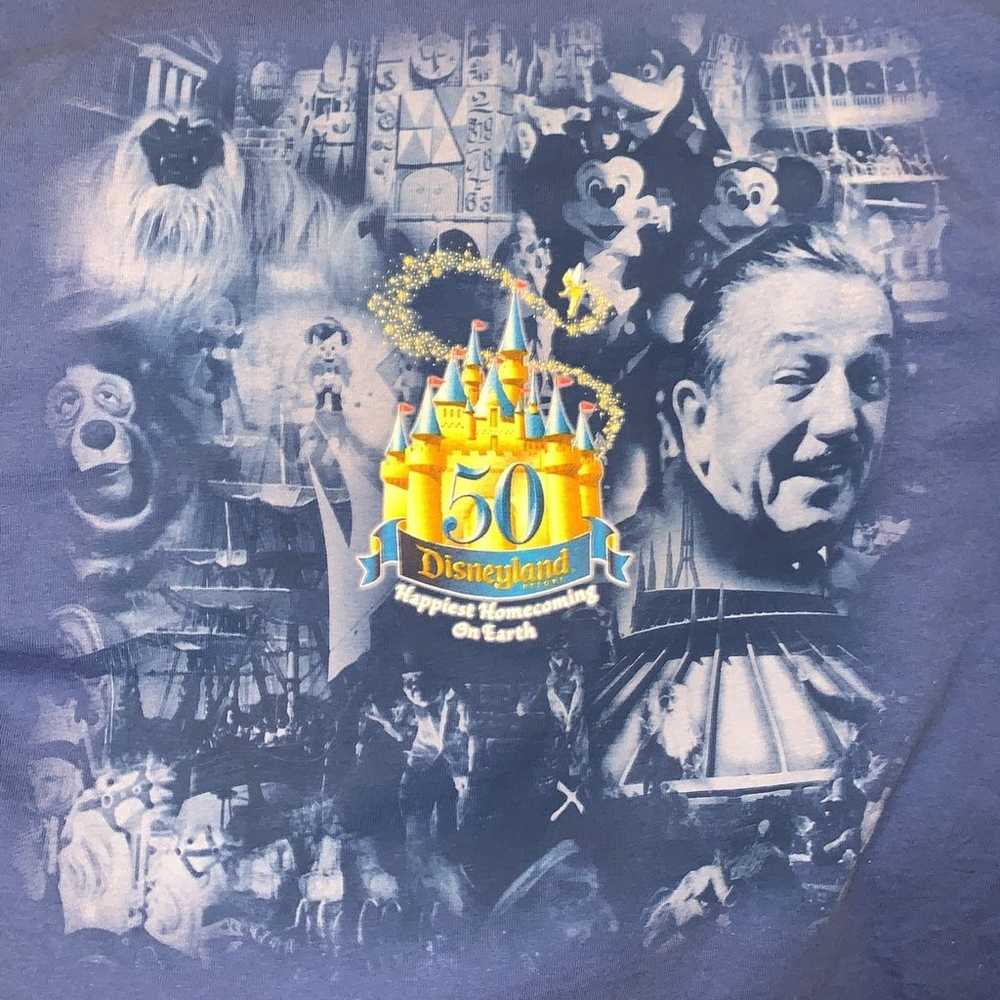 Disneyland Resort 50th anniversary tee 2005 LARGE… - image 1