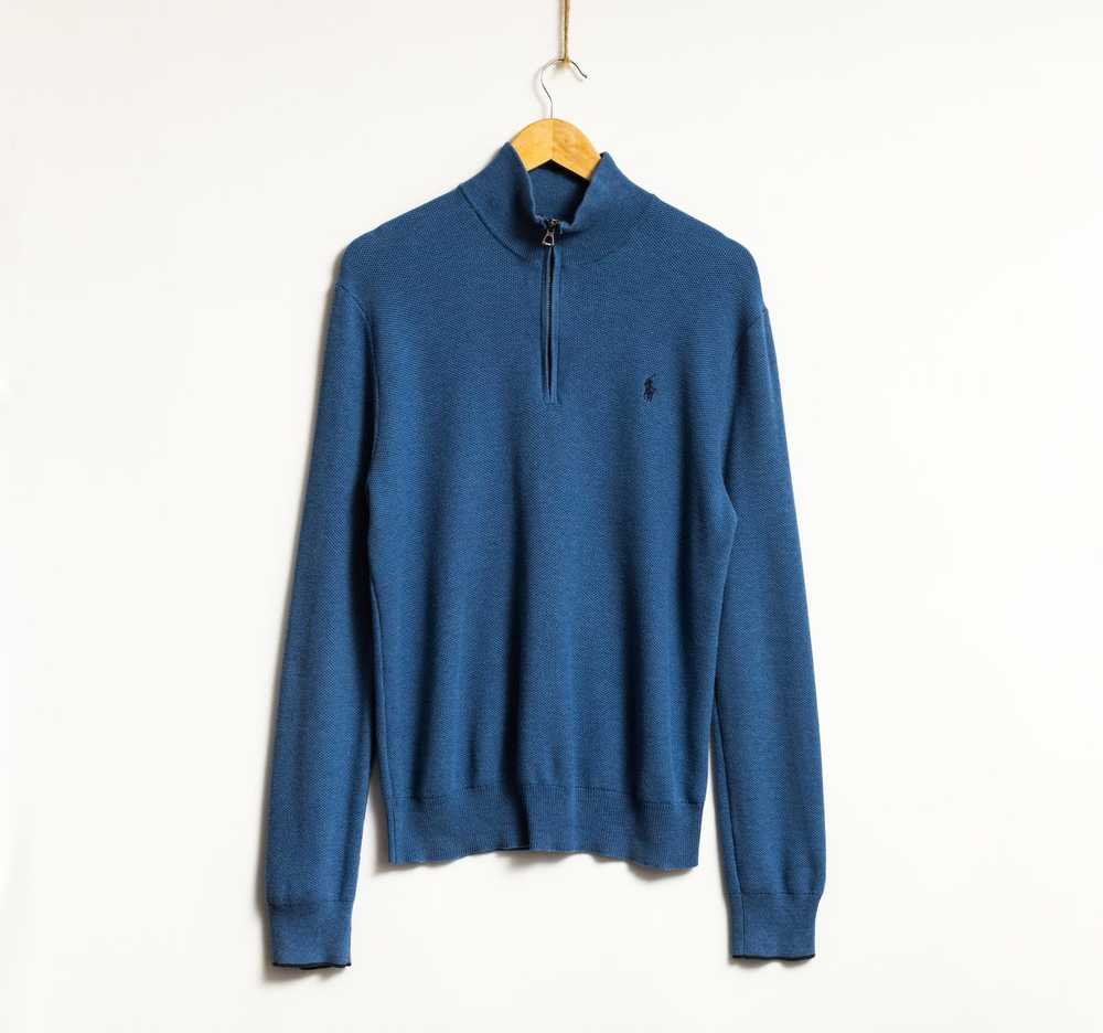 Polo Ralph Lauren Polo Ralph Lauren Blue Pima Cot… - image 1