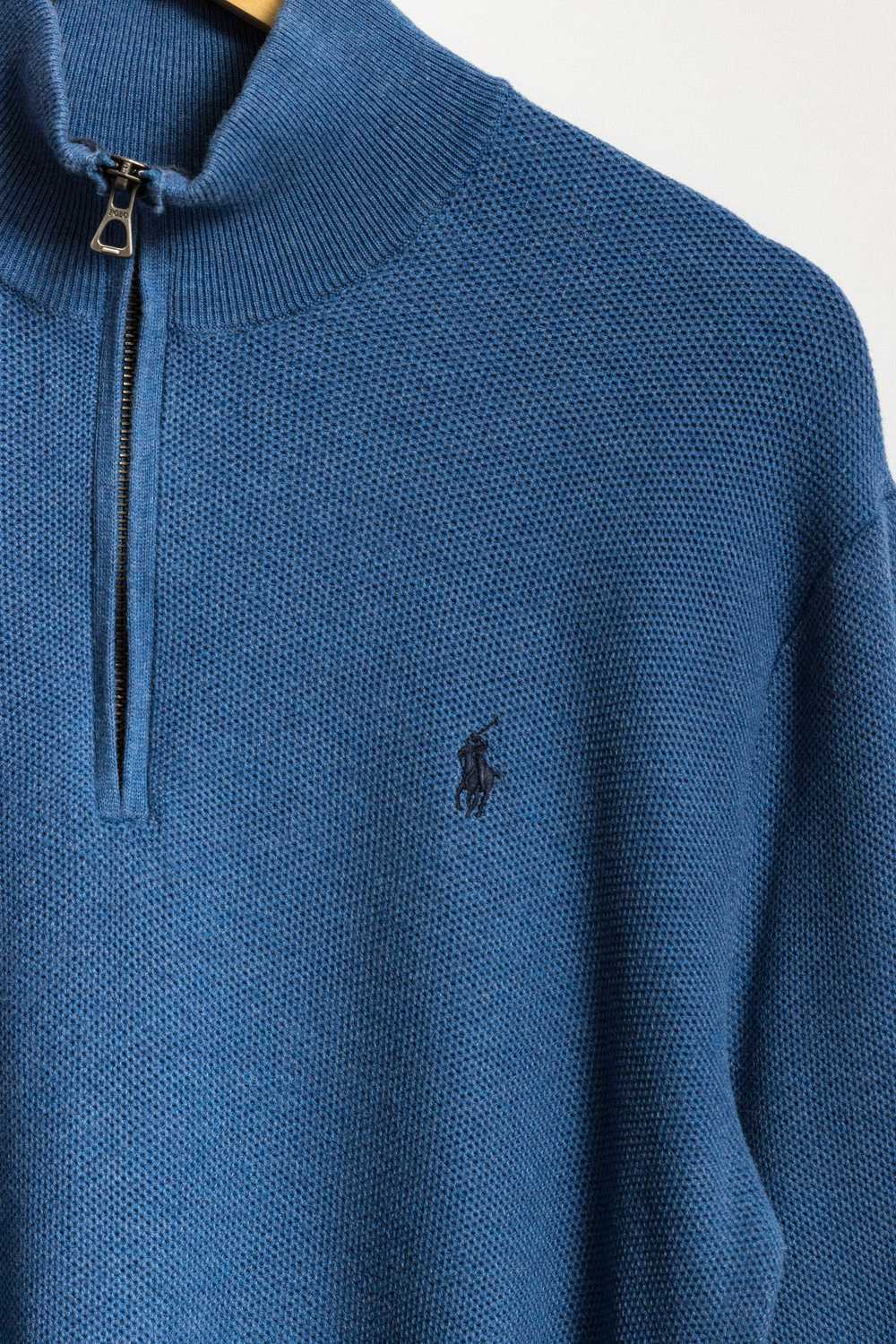 Polo Ralph Lauren Polo Ralph Lauren Blue Pima Cot… - image 2