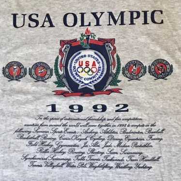 Vintage 1992 USA Olympics shirt