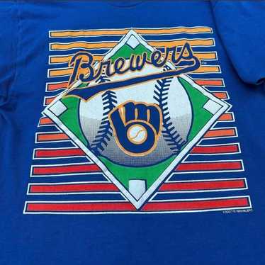 Vintage best sale brewers shirt