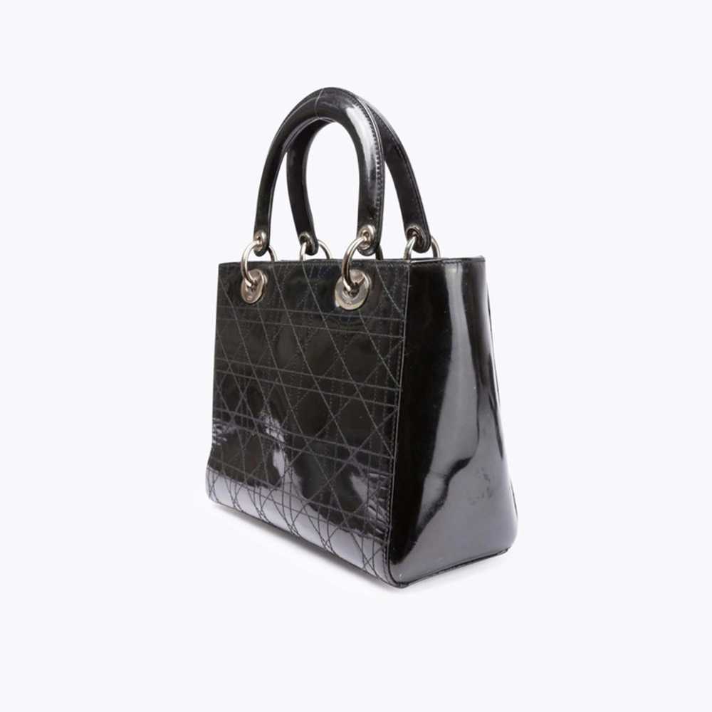 Christian Dior Lady Dior Large Shopping Tote Pate… - image 3