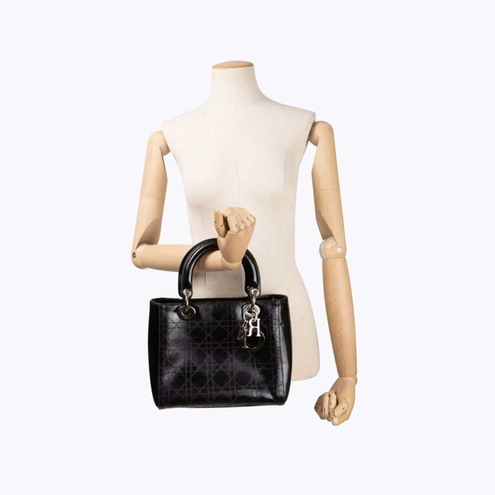 Christian Dior Lady Dior Large Shopping Tote Pate… - image 7
