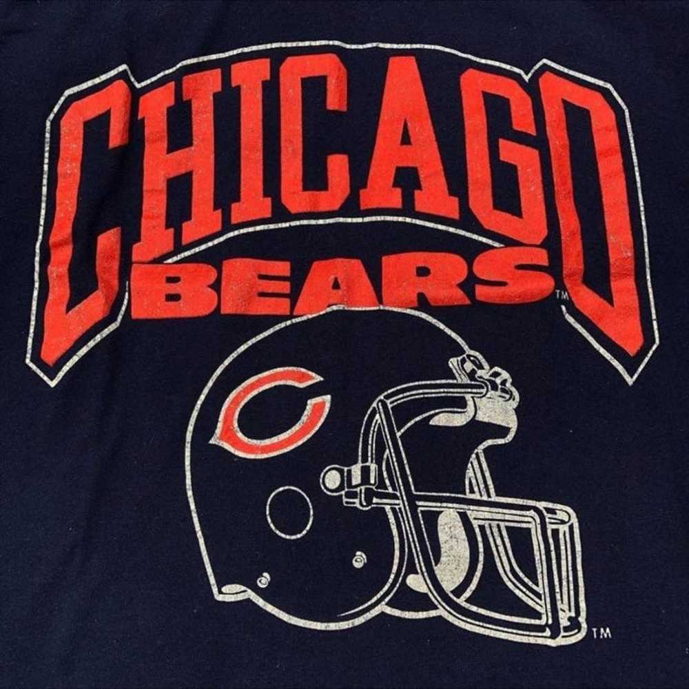 Chicago Bears T Shirt Vintage Graphic Champion NF… - image 1
