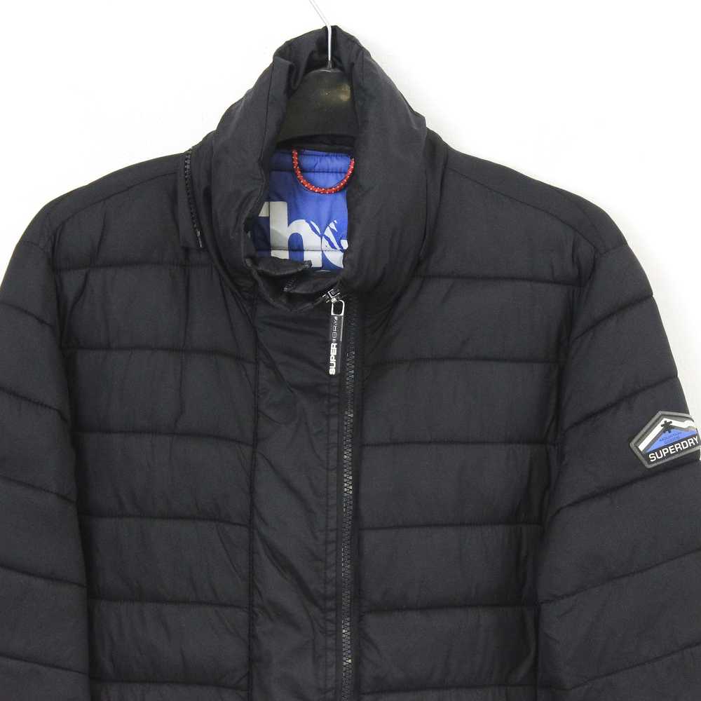 Superdry Fuji Quilted Jacket Light Coat Zip Up Bl… - image 2