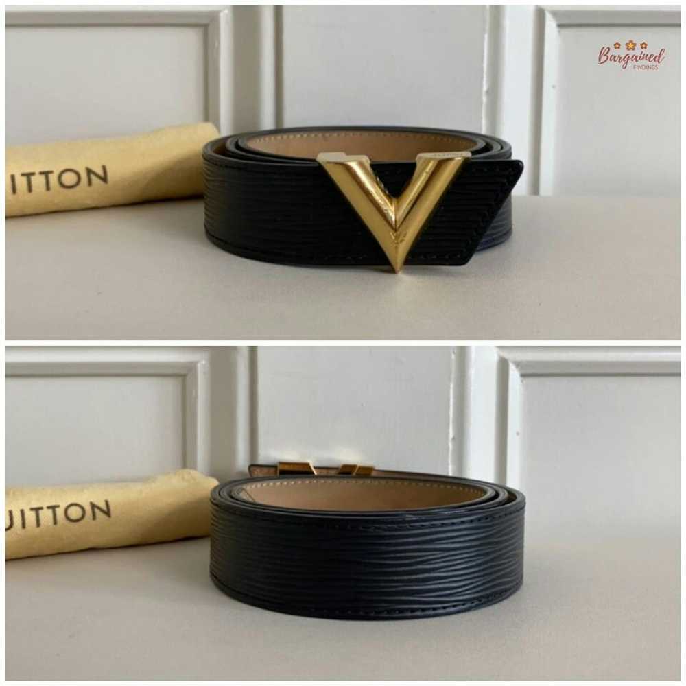 Louis Vuitton Louis Vuitton Black Epi Calfskin Le… - image 2