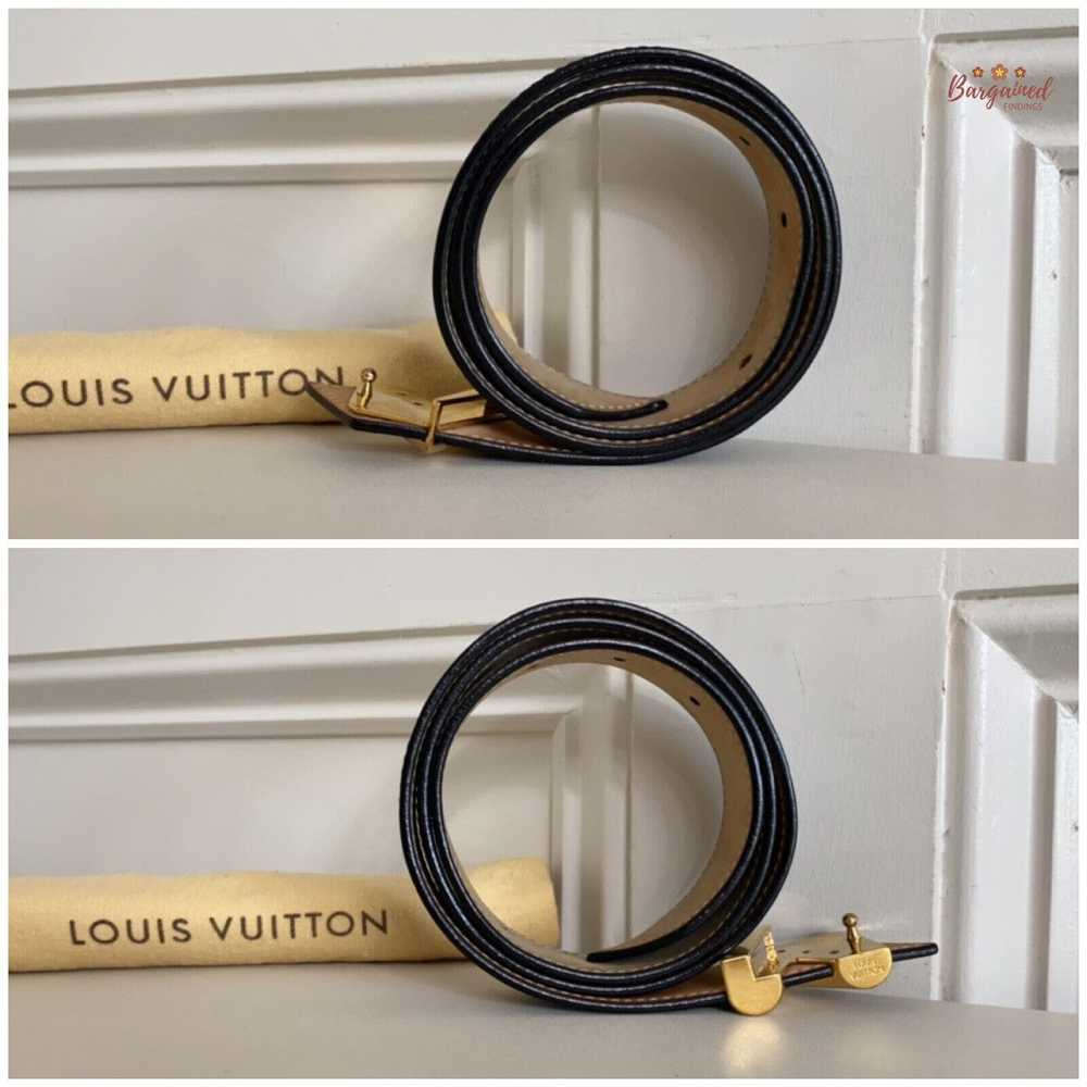 Louis Vuitton Louis Vuitton Black Epi Calfskin Le… - image 9
