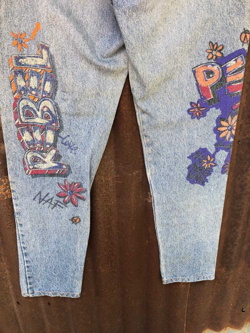 Japanese Brand Vintage NAF NAF Art Jeans - image 5