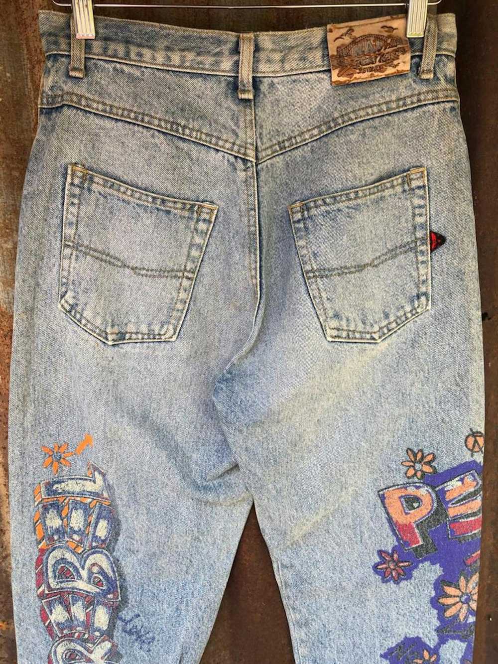 Japanese Brand Vintage NAF NAF Art Jeans - image 6