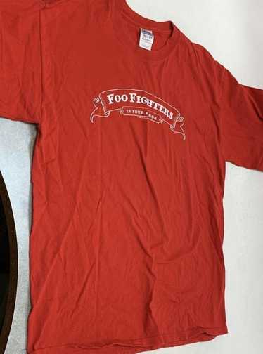 Gliden Age Vintage Foo Fighters 2005 tour t-shirt