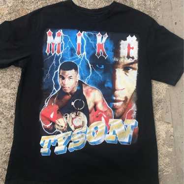 レイジスマッシングパンプキンズ激レア90'S当時物 MIKE TYSON ロンTシャツ ヴィンテージ XL