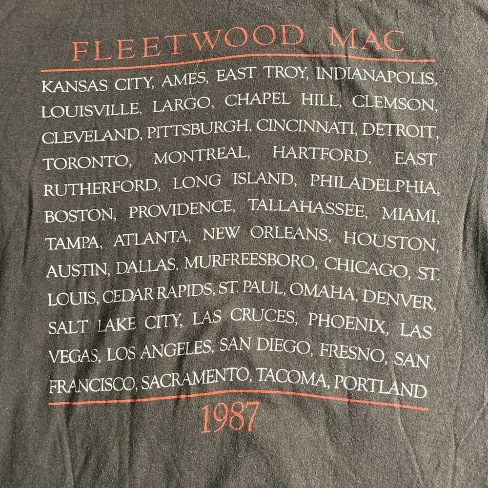 Vintage 1977 Fleetwood Mac tshirt - image 7