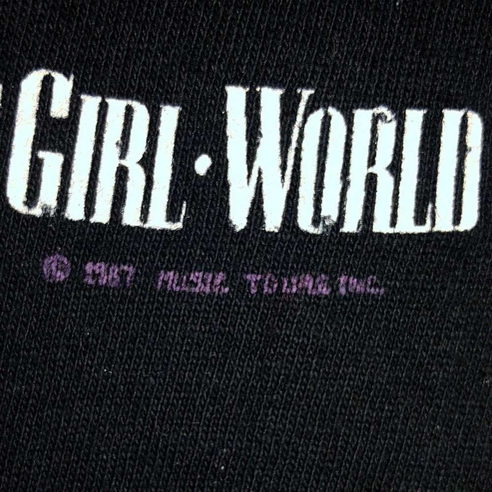 Vintage 1987 Madonna Who's That Girl Tour Shirt - image 3