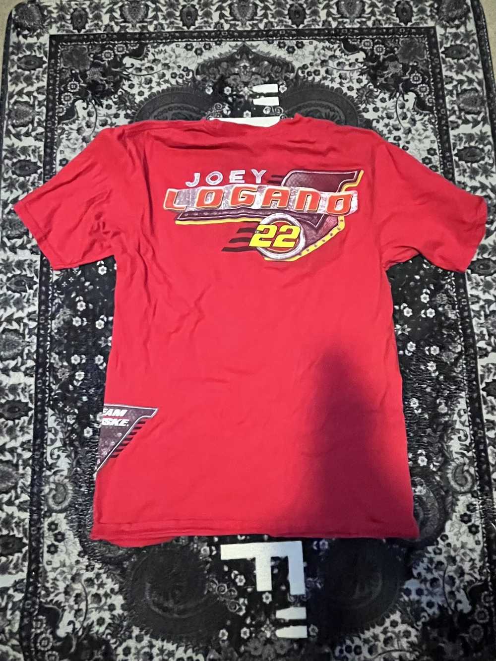 Vintage Joey Logano Nascar T Shirt - image 2