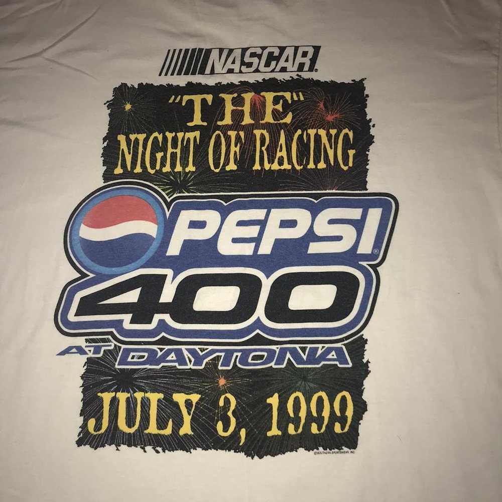 NASCAR 1999 NASCAR Pepsi 400 Daytona T-shirt - image 2