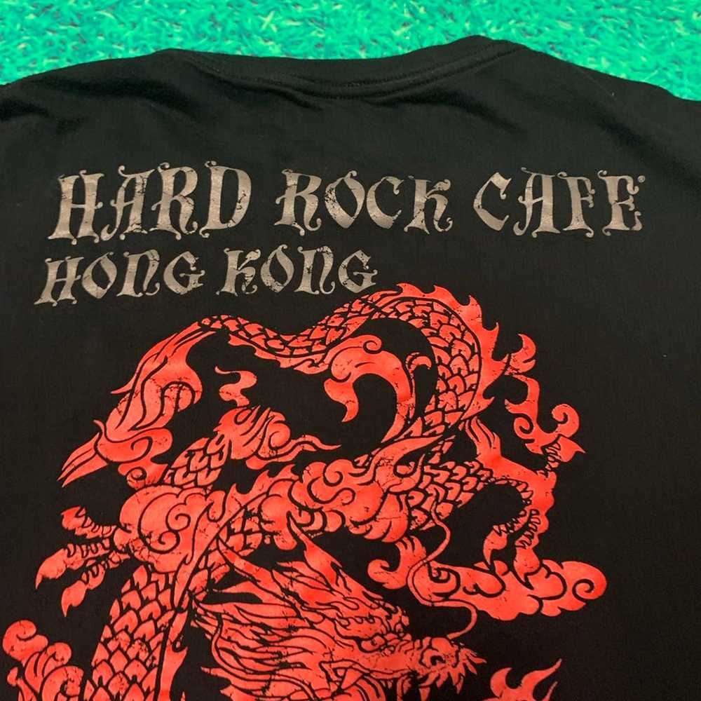 Vintage hard rock cafe hong kong t shirt - image 2