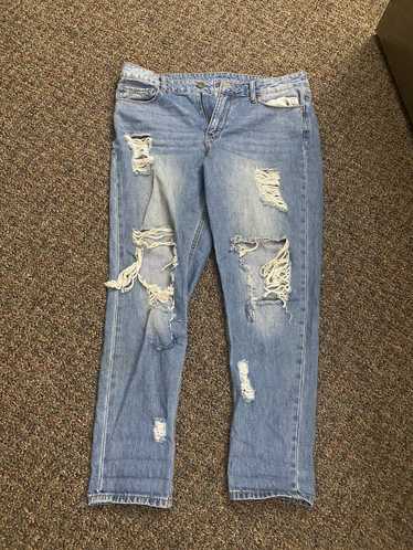 Empyre × Zumiez Empyre blue ripped jeans size 11