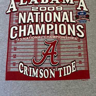 2009 Alabama nation champions t-shirt - image 1