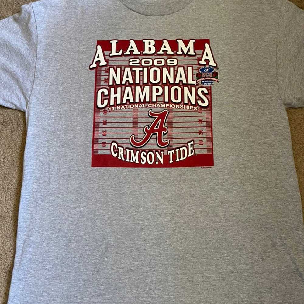 2009 Alabama nation champions t-shirt - image 2
