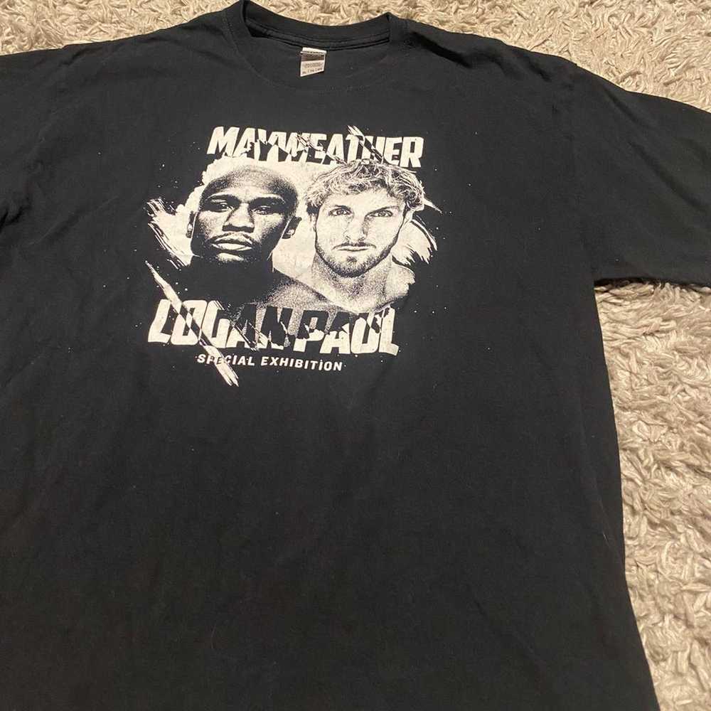Logan Paul Flyod Mayweather Boxing Promo T Shirt - image 2